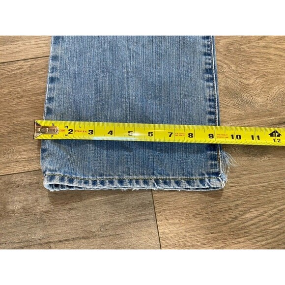 Von Dutch Jeans Mens 34 x 32 Blue Straight Leg Vintage USA Made Denim Flying Eye - Picture 9 of 13